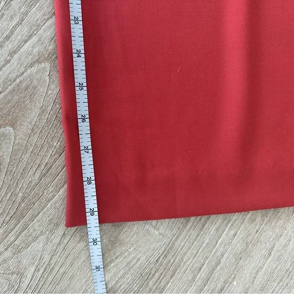 NWT Ann Taylor Women's Paprika Colored High Rise Wide Leg Pants Size L - Picture 4 of 5